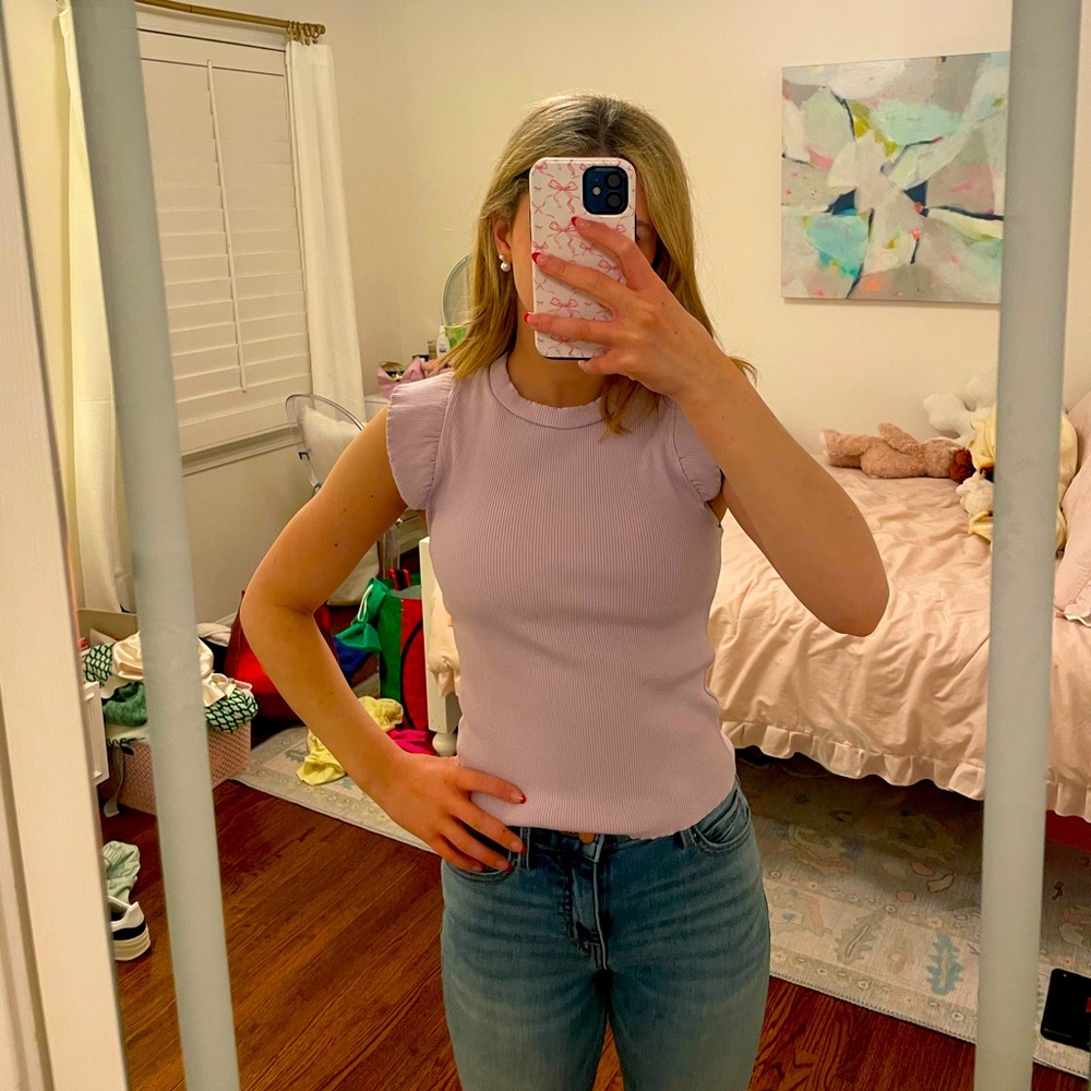 Francesca’s Ruffle Top